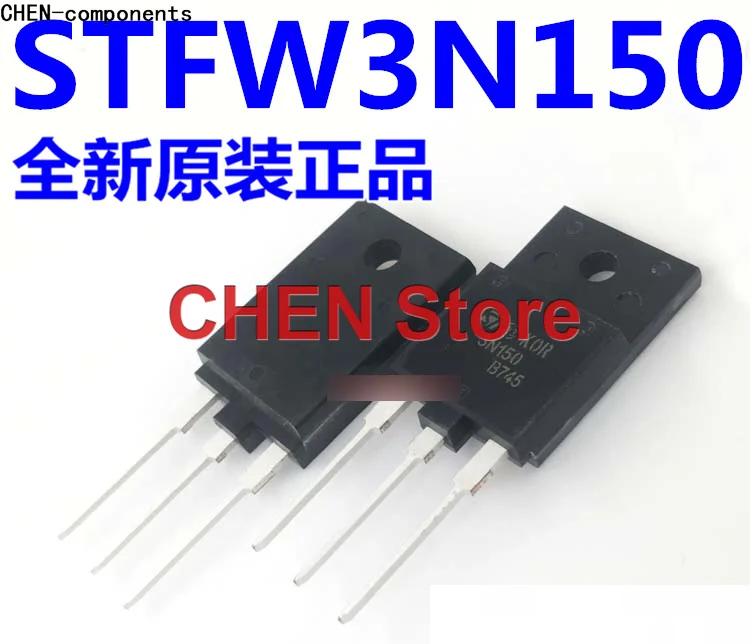 

5pcs 3N150 STFW3N150 IGBT Imported brand new original