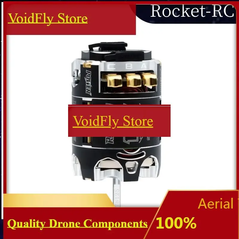 VoidFly SURPASS HOBBY Rocket RC 540 V6 13.5T 17.5T 21.5T SPEC Sensored Brushless Motor Waterproof 3.175mm For 1/10 1/12 RC Car