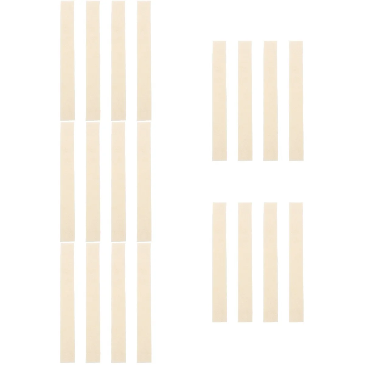 

5pcs Set of 5 Clarinet Pads Felt Strip Replacement Flute Mute Protective Accessories