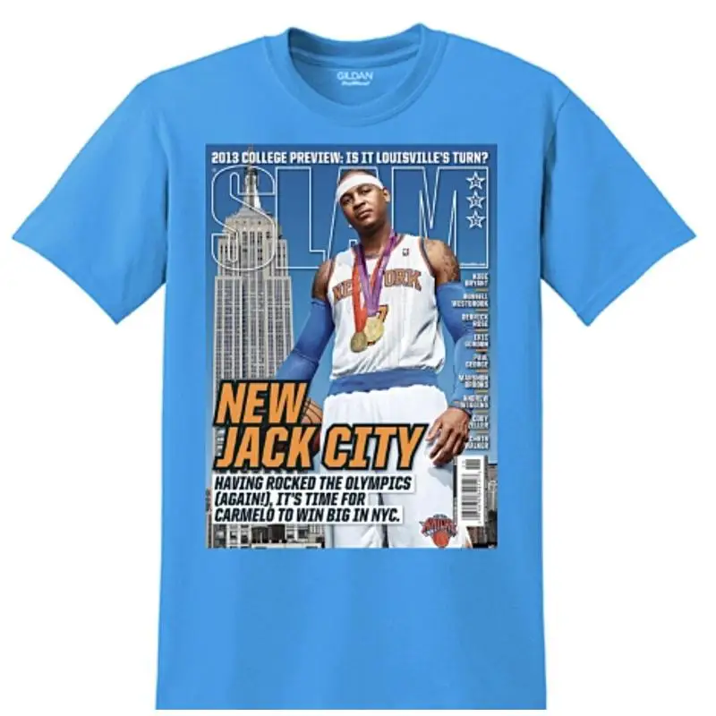Camiseta Carmelo Anthony Knicks Slam