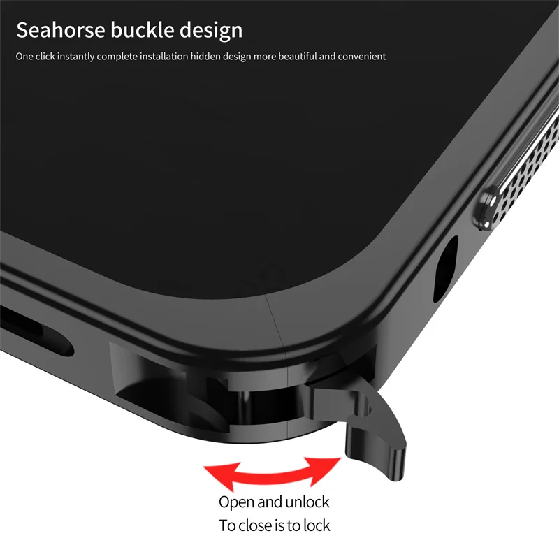 Cooling Case For Google Pixel 9 Pro XL Case Fashion Aluminium Alloy Metal Border Medium Frame Phone Cover For Pixel 9 9Pro 5G - Image 4