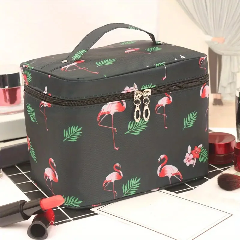 Travel Makeup Bag waterproof portable women\'s cosmetic bag large capacity toilet storage cosmetic box zipper washing beauty bag