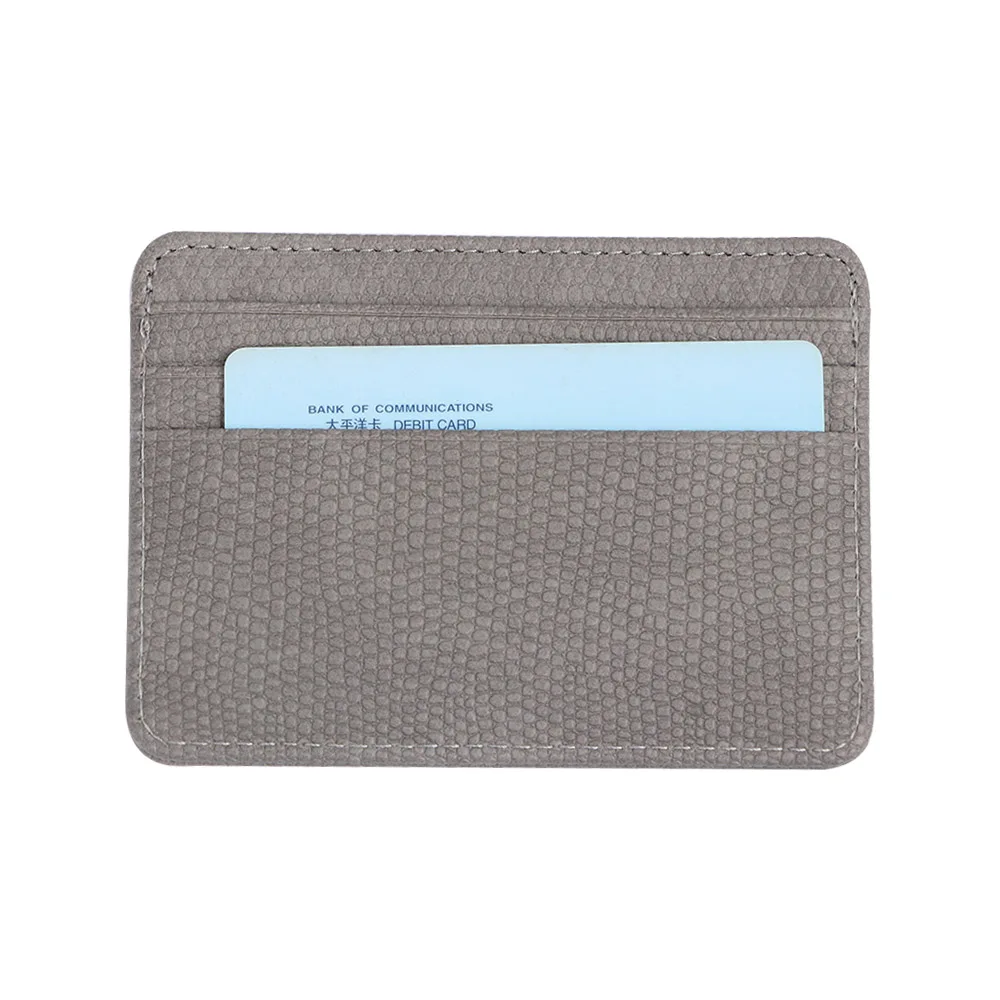 

Business Style 4 Card Slots Lizard Texture Credit Card Holder Card Holder ID Card Case Wallet