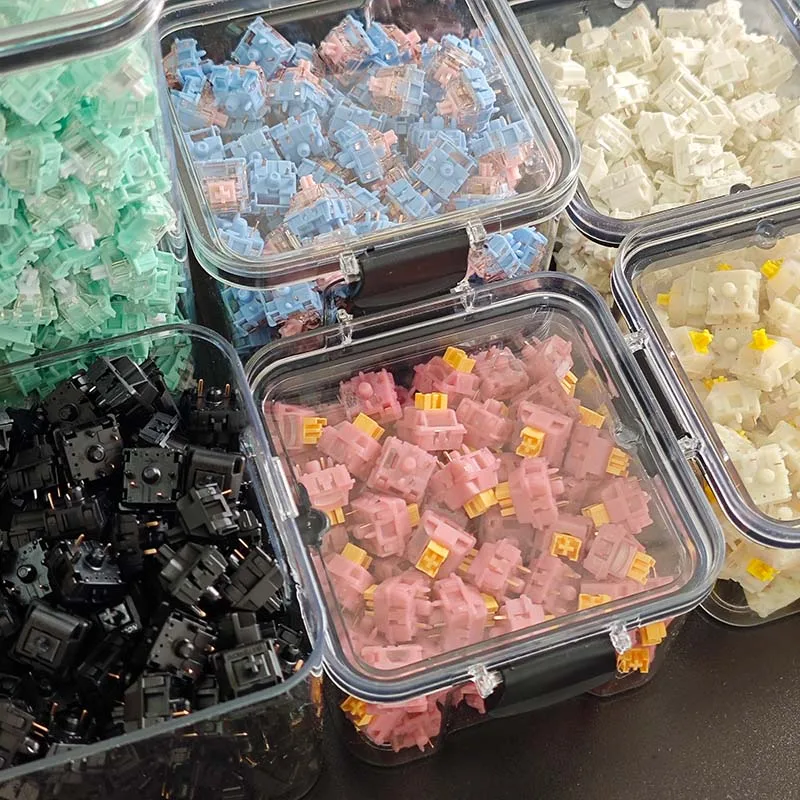 Switch Storage Box Keycap Storage Case for Mechanical Keyboard Switch Magnetic Switch Outemu Cherry TTC Gateron Kalih Box image 3