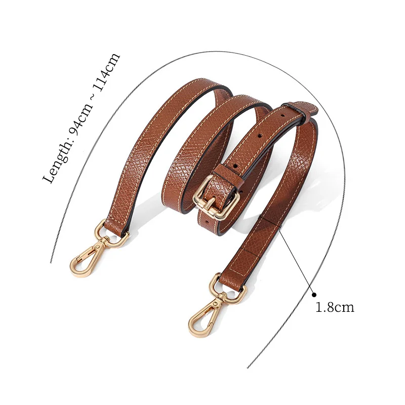 TINBERON Shoulder Strap For Luxury Handbag Adjustable Leather Bag Straps Transform Bags Part Accessories Bag Strap For Crossbody