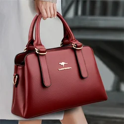 Leisure High Quality Women Purses and Handbags Luxury Designer PU Leather Shoulder Bags Female Bags Ladies Fashion Messenger Sac