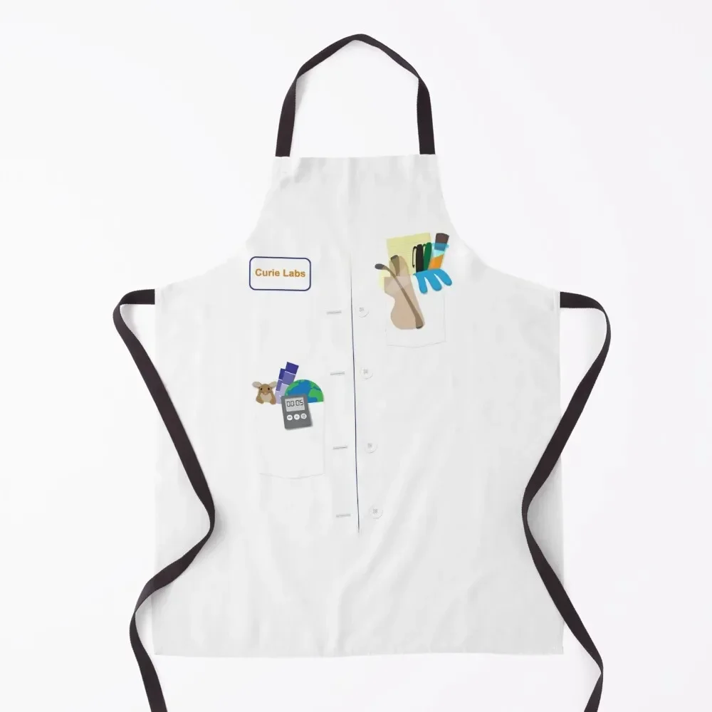 scientist lab coat costume Apron Kitchens Men Custom Apron