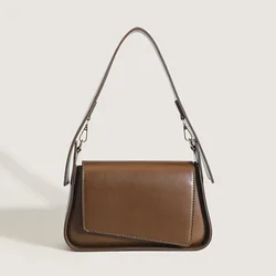 Piccola borsa quadrata borse a tracolla moda femminile borsa portatile in Pu borsa ascellare borse a tracolla per pendolari per il tempo libero in stile coreano avanzato