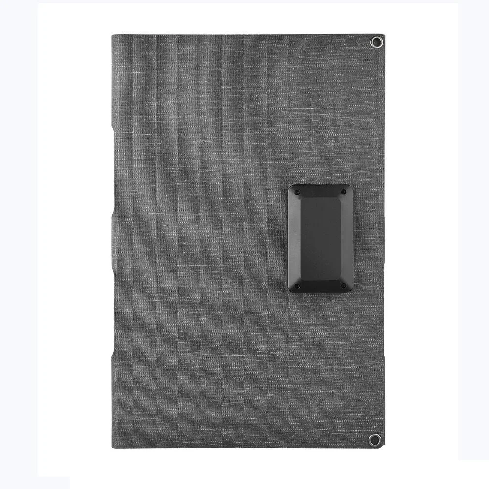 80 واط 18 فولت/12 فولت/5 فولت شاحن بالطاقة الشمسية قابل للطي ETFE شاحن لوحة طاقة شمسية USB/Type-c/DC Ouput للهاتف المحمول شاحن بطارية فارغة