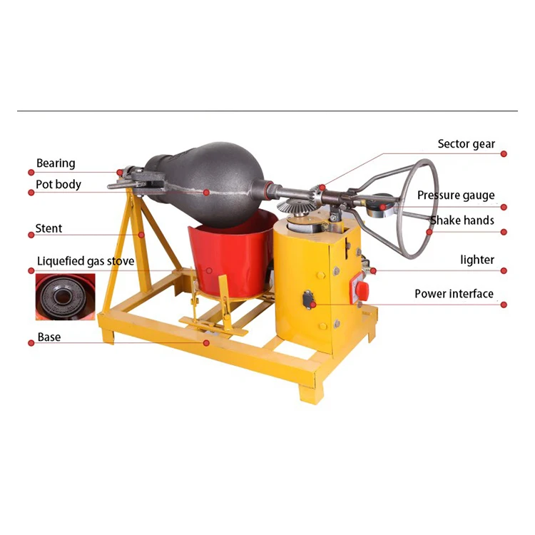 China Electric Popcorn Cannon Maker Machine