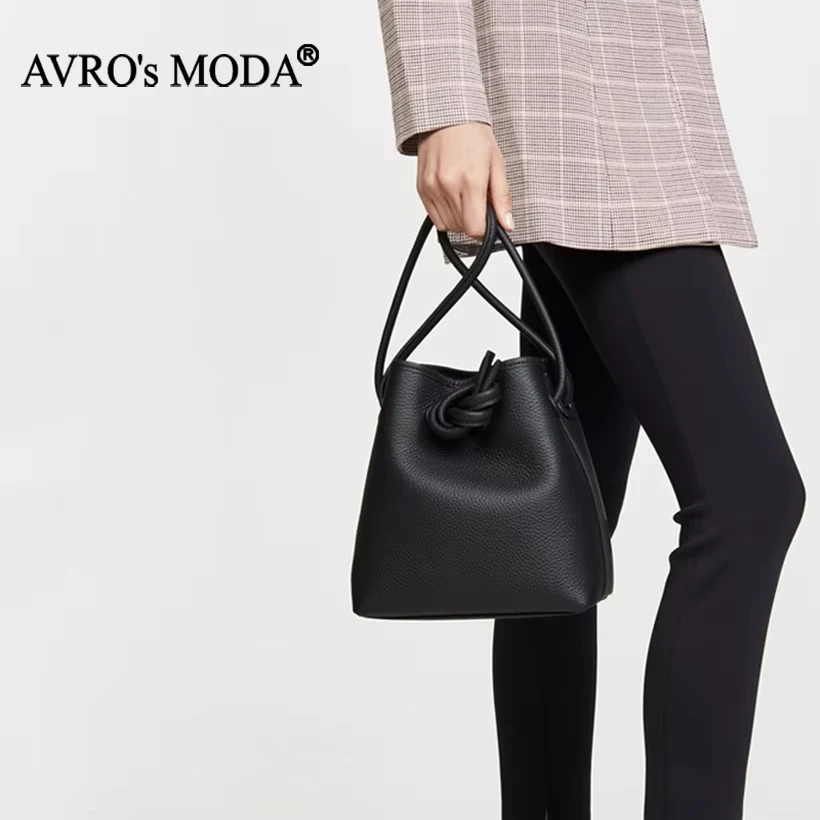 

AVRO's MODA Fashion Brand Handbags For Women Genuine Leather Shoulder Bucket Bags Ladies Luxury Design Casual Crossbody Tote Bag