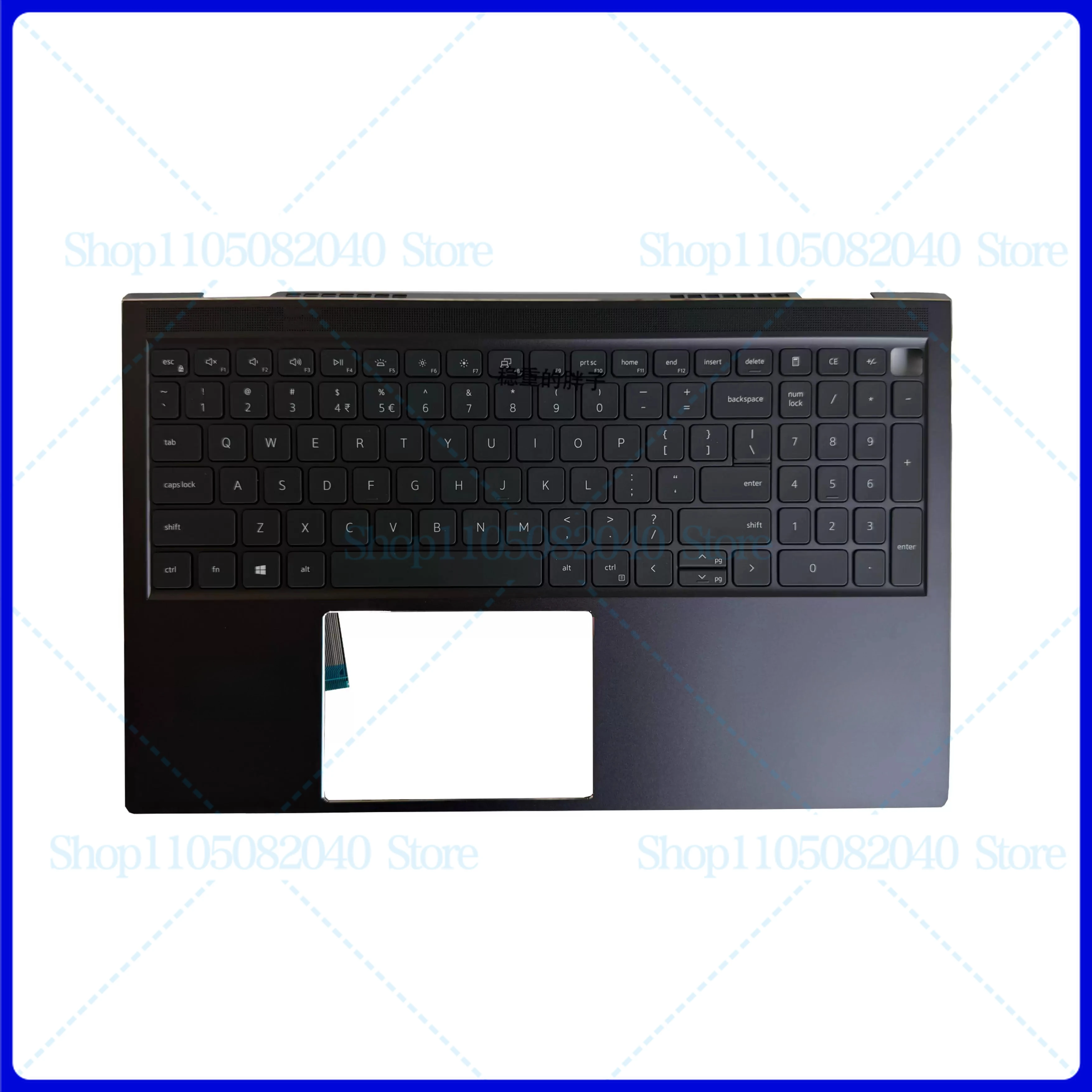 

For DELL Vostro 15Plus 7510 C Case Palm Rest with Keyboard 0XV1DW
