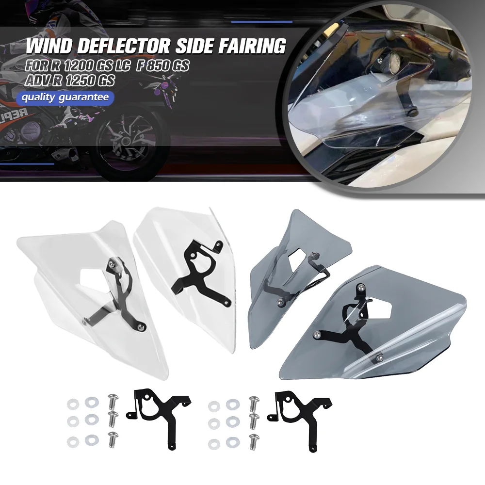 FOR BMW R 1200 GS LC 2013-2020 F 850 GS ADV Motorcycle Wind Deflector Side Fairing Windshield Handguard F 750 GS ADV R 1250 GS