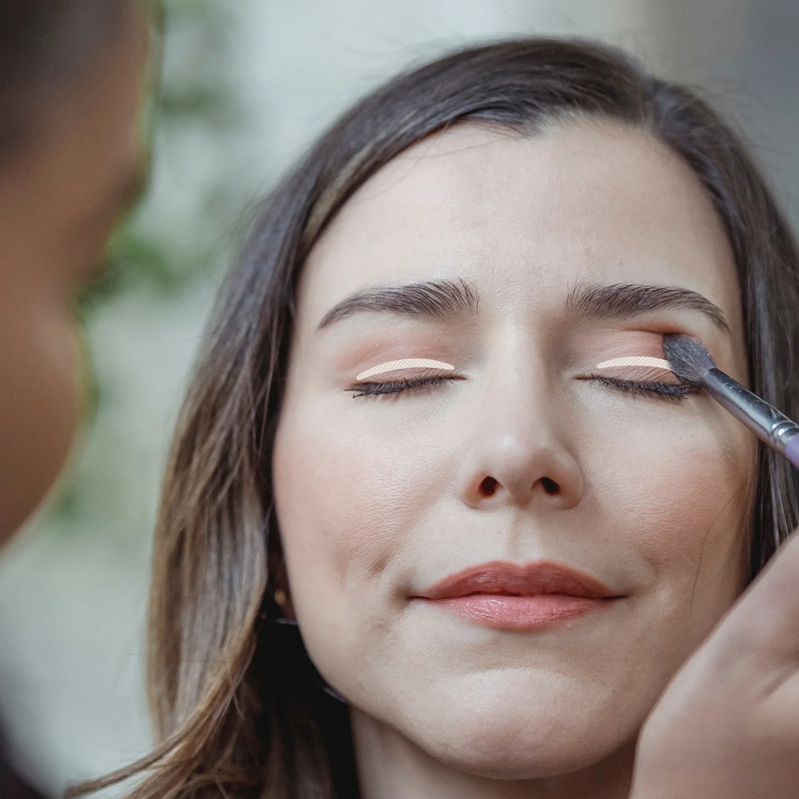 600Pcs 이중 눈꺼풀 테이프 섬유 피부 색상 보이지 않는 경량 편안한 눈꺼풀 스티커 자연 눈 메이크업