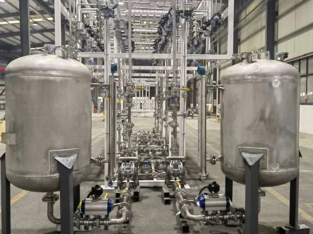 Non-standard Heat Recovery Skid Factory Customized Solutions Bellows Sealed Stop Valve Safety Valve Steam Flow Meter  on Sales