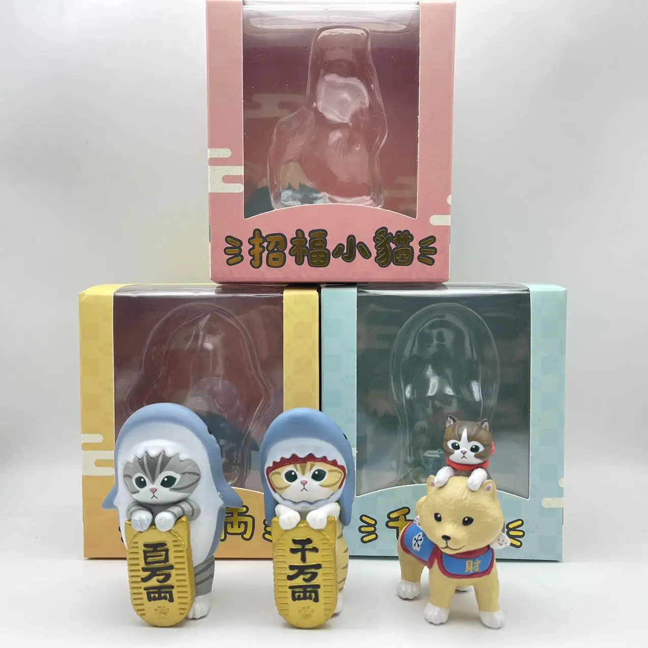 

Фигурка Mofusand Lucky Cat, милое украшение для спальни, кавайная аниме-фигурка, детские игрушки, сюрприз для девочек, подарки-сюрпризы, сувенир
