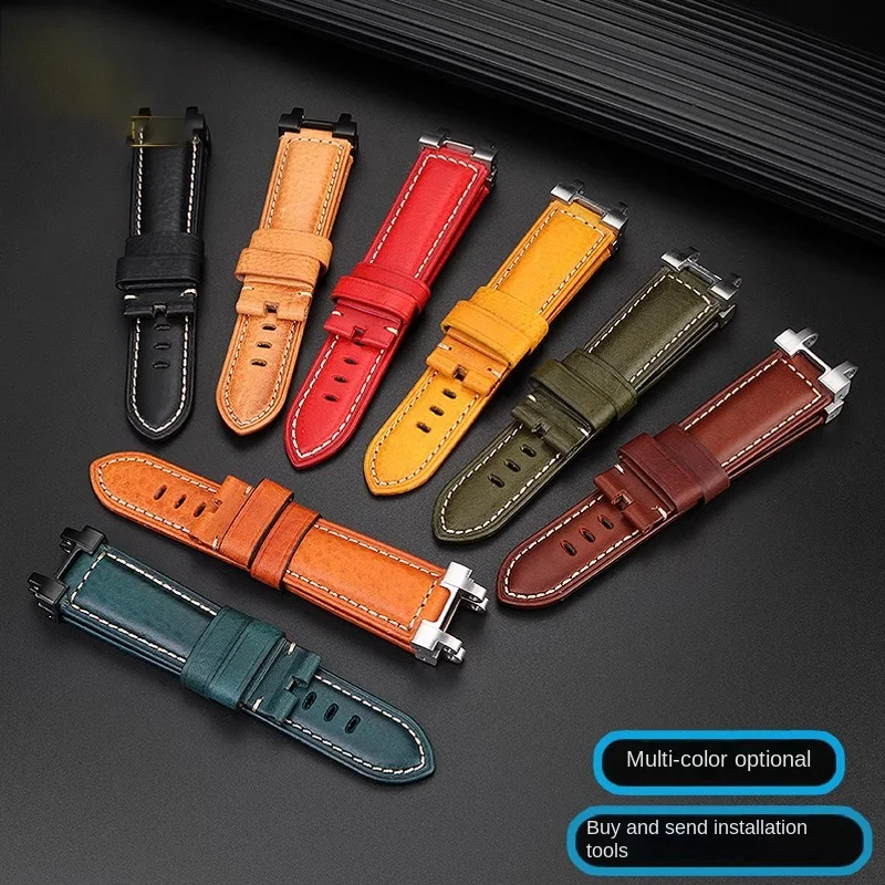 

MTG-B1000 Retro Watch Strap for G-SHOCK Casio MTG-B1000 MTG-G1000 Modified Retro Leather Bracelet 5544 watchband Accessories