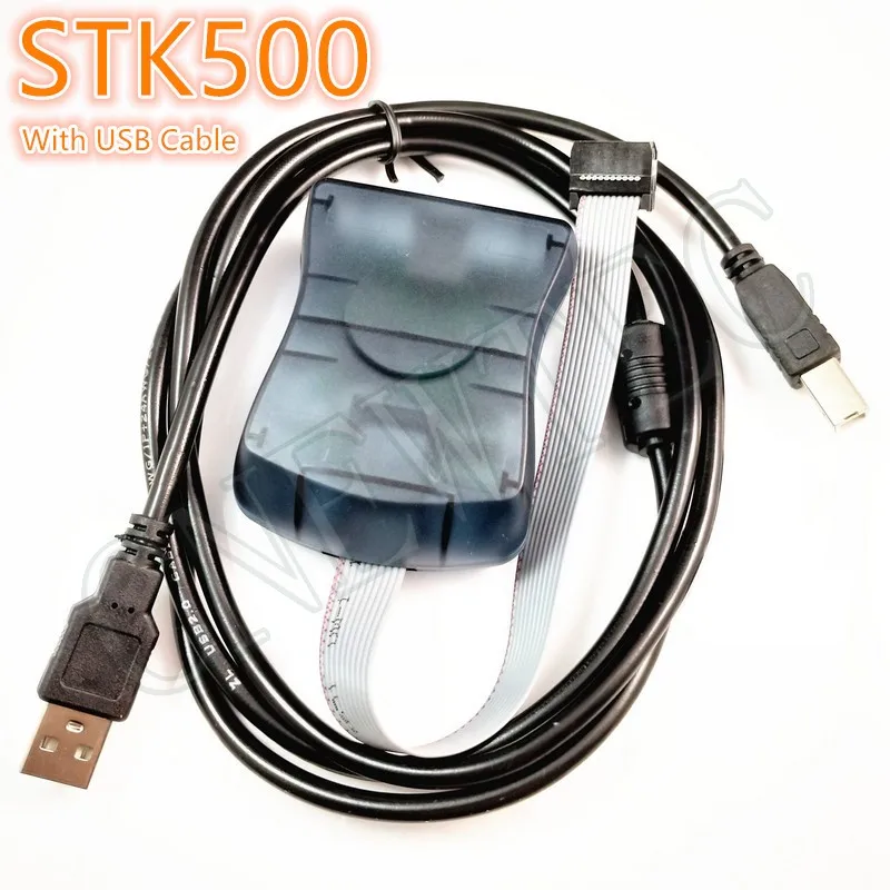 USB STK500 لـ ATTINY2313 ATMEGA48 ATMEGA168 ATMEGA8U2 ATMEGA16 ATMEGA328 ATMEGA128 ATMEGA2560 AVR مبرمج AVRISP MKII Shell