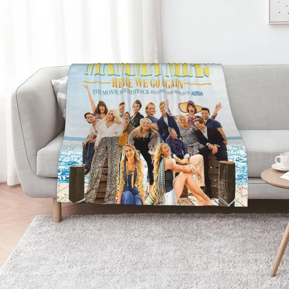 Mamma mia Throw Blanket Comforter Stuffeds for sofa Quilt Vintage Bed Fashionable Blankets