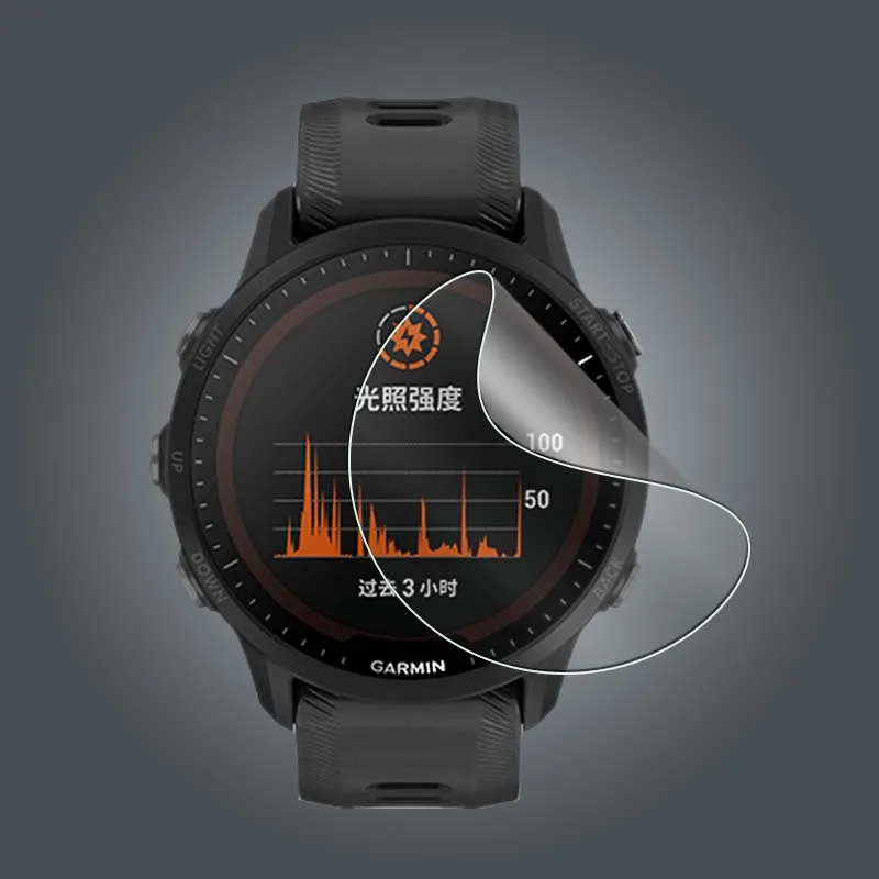 For Garmin Forerunner 955 255 255S SmartWatch Ultra Clear Glossy / Matte Screen Protector Soft Slim Film -Not Tempered Glass image 2