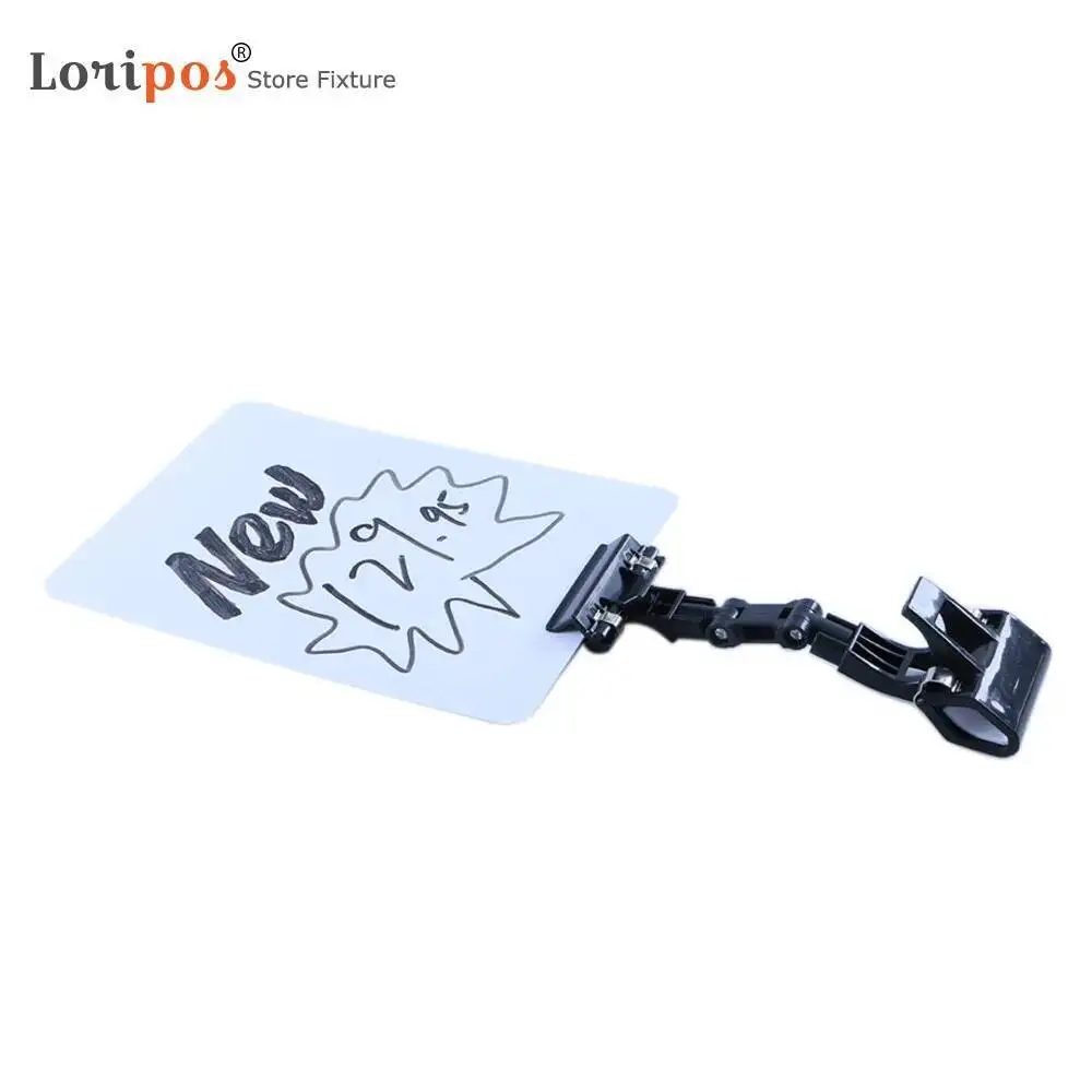 5 pezzi A5 carta per scrivere a mano bianca nera lavagna targhette per nome alimentare buffet cartellino del prezzo del negozio in plastica riutilizzabile |   Loripos