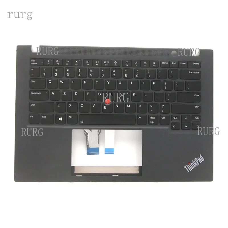 R+ 5M11A37252, compatible with FOR Lenovo Thinkpad T14s Gen 2, palm rest with keyboard cover