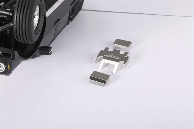 Armure de châssis en métal, armure d'essieu avant et arrière pour Trax Trx-4m 1/18 Defender Bronco Rc, pièces améliorées de voiture sur chenilles