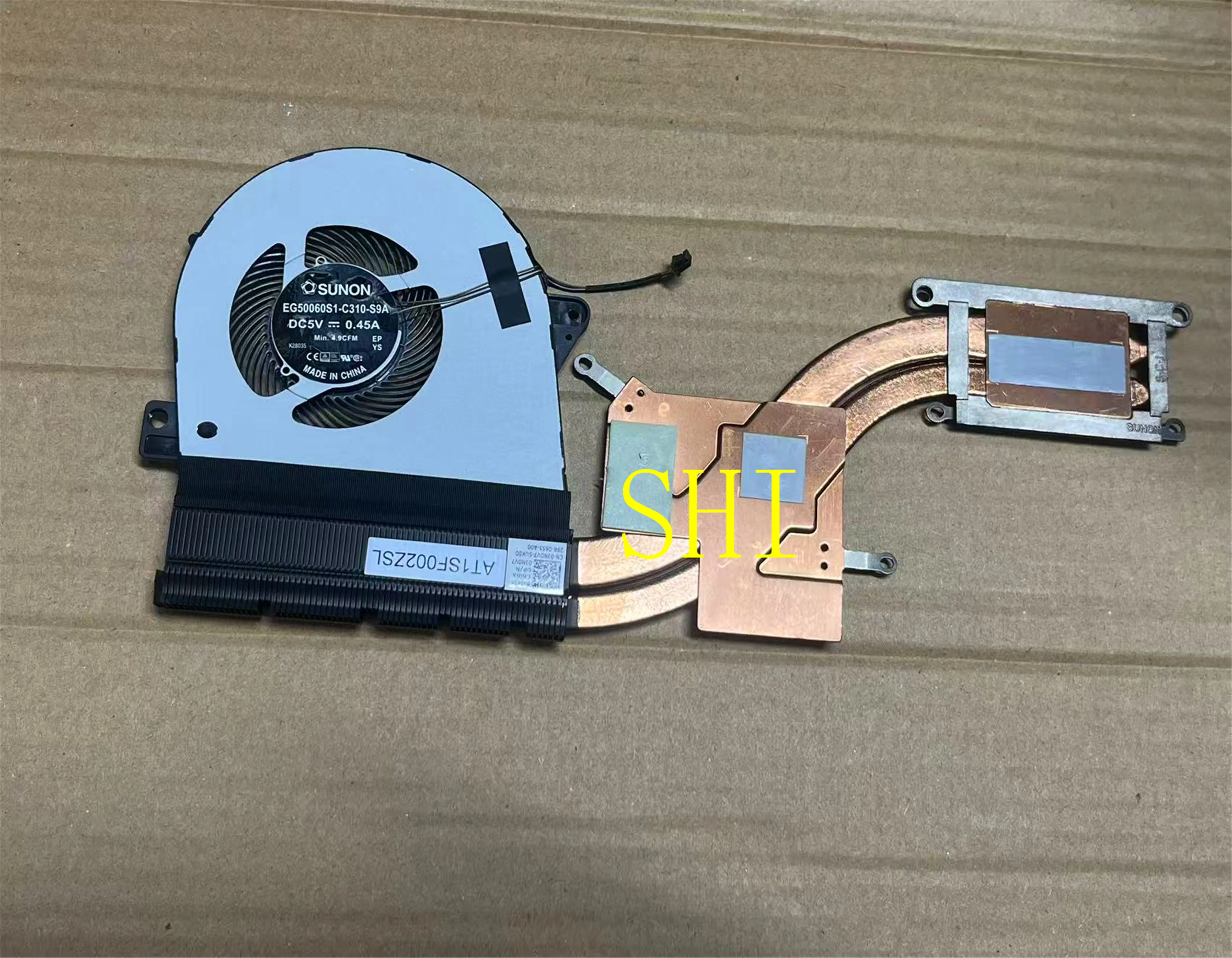 

03NDV7 New For DELL For Latitude 5580 Precision 3520 Laptop Heatsink&Fan 3NDV7 AT1SF002ZSL Free shipping