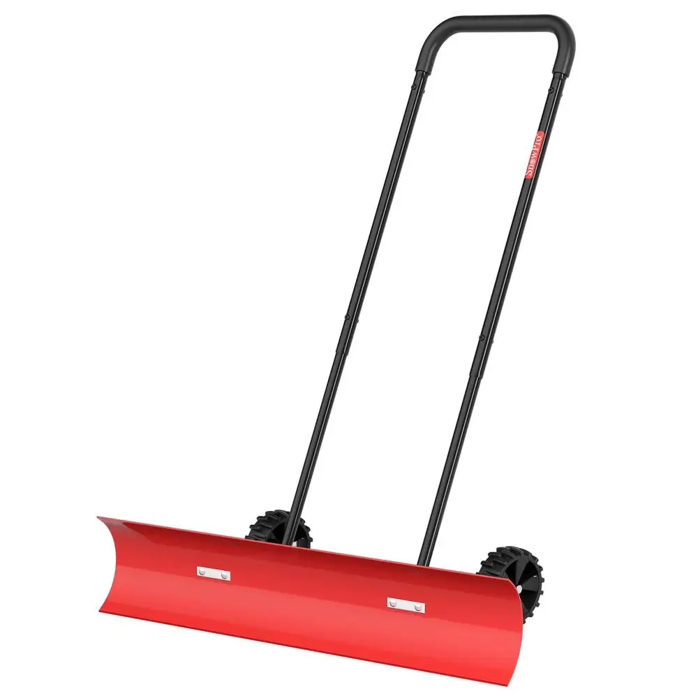 SnowPro Wheeled Snow Plow Pusher 38