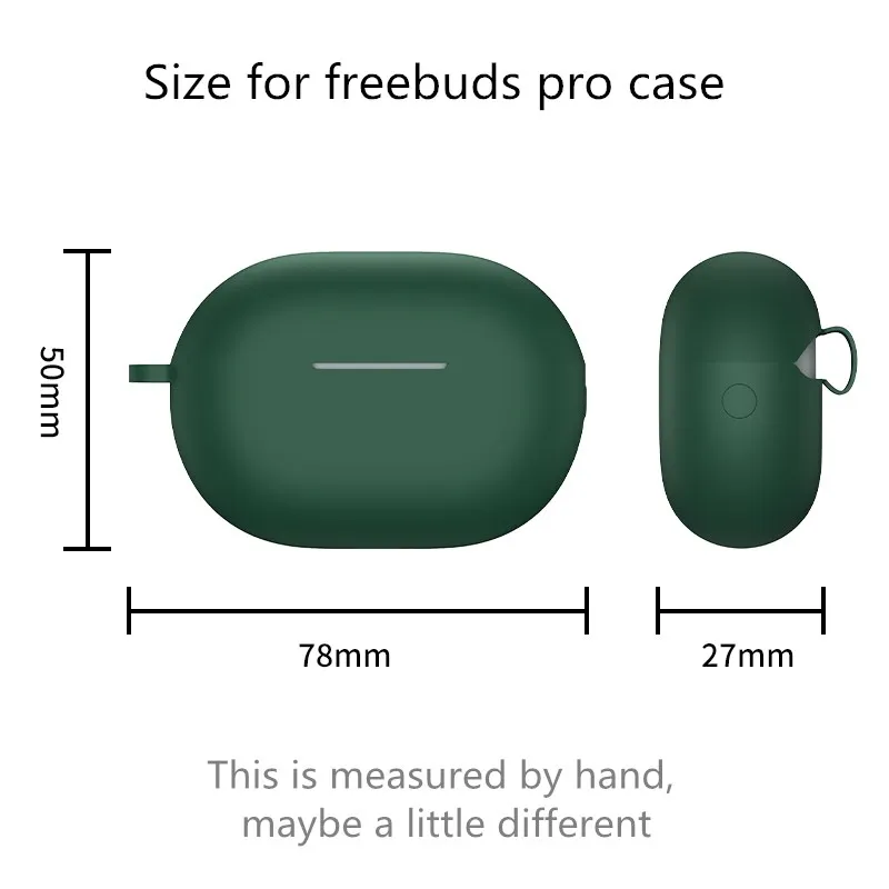 Funda de auriculares para Huawei Freebuds Pro 2, Funda de silicona líquida suave Pro2 con llavero para Freebuds Pro2