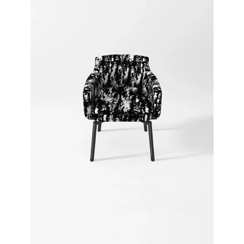 Italian light luxury rotatable high-end dining chair home restaurant premium dressing chair desk office negotiation chair