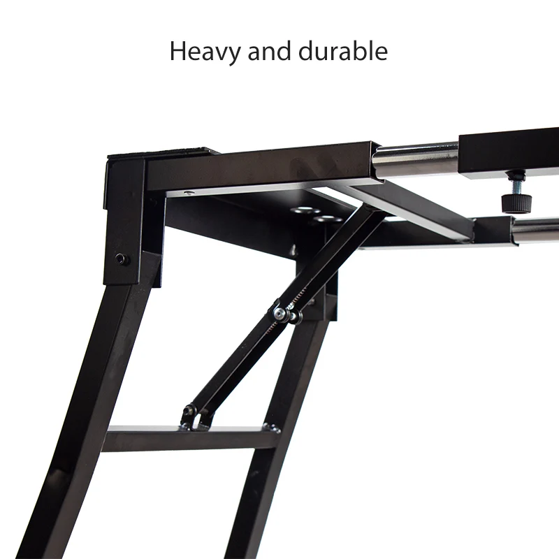Picture 6: Heavy Duty Adjustable Keyboard Stand 150kg Capacity Foldable Professional Stage Equipment