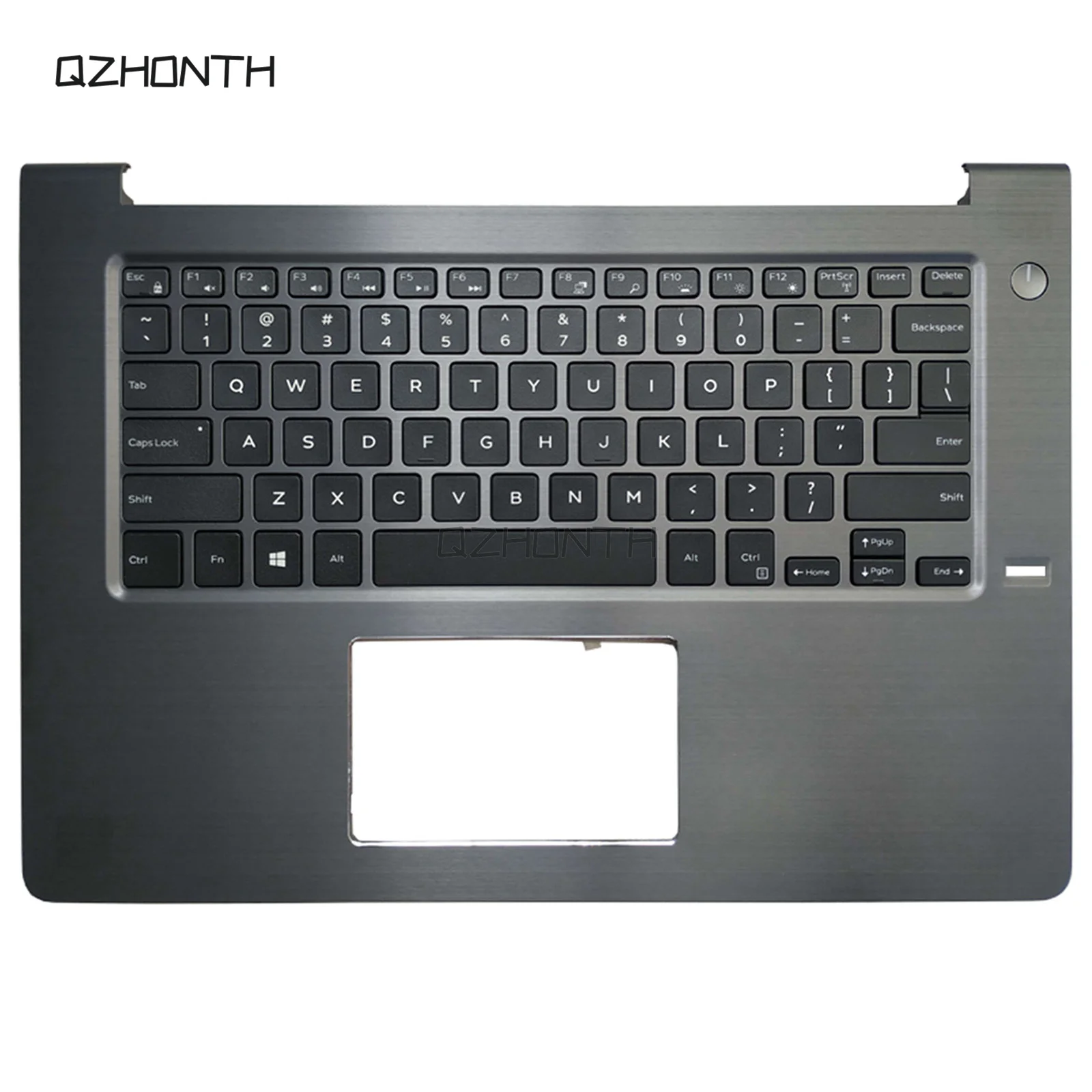 

New For Dell Vostro 5468 V5468 Palmrest Upper Case w/ Backlit Keyboard (with Fingerprint Hole) 0D9GDC D9GDC