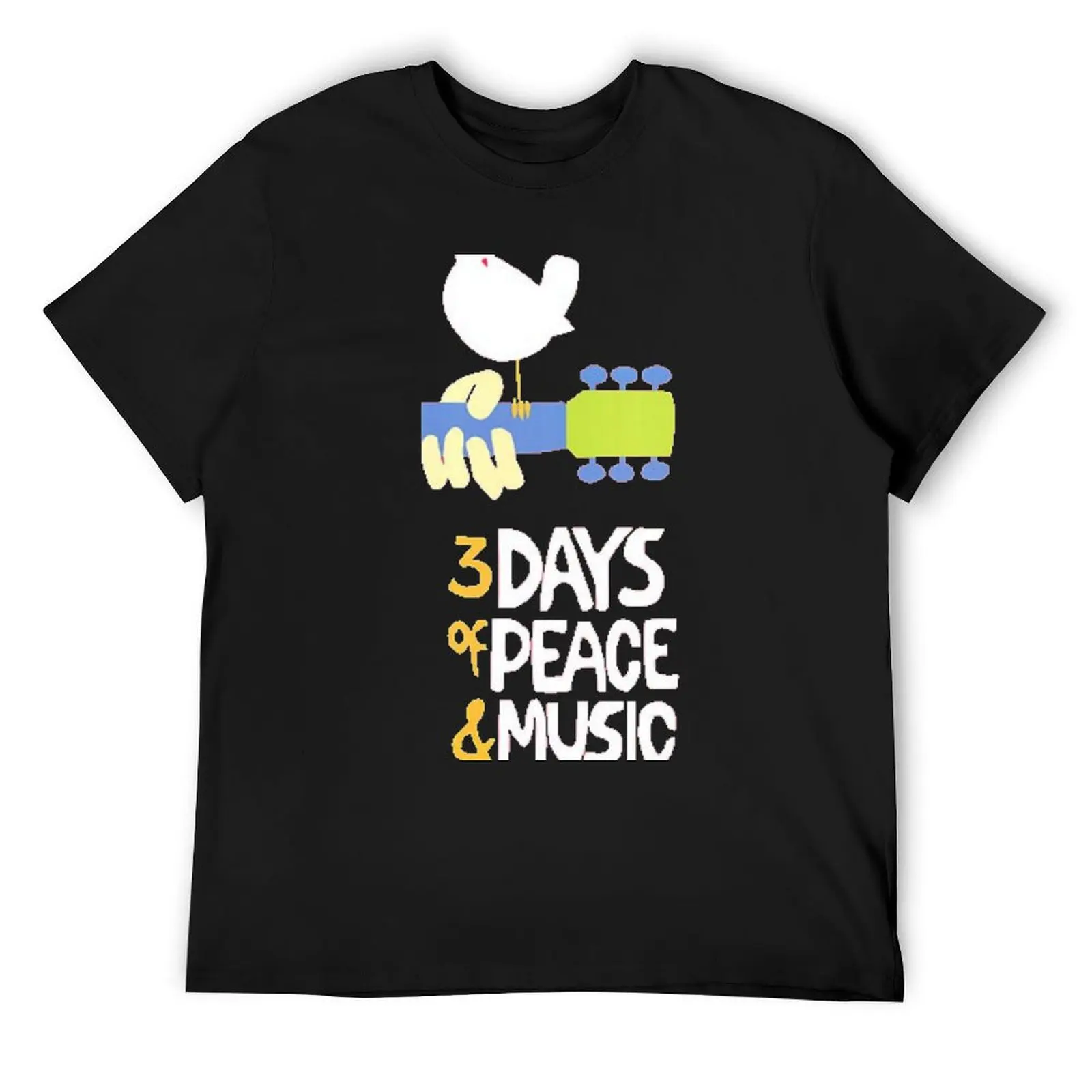 

Woodstock 1969 T-Shirt sublime funny shirt cotton anime tshirt men clothes