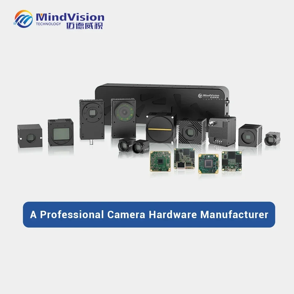MindVision 12 MP Industrial Area Scan Camera 30FPS C Mount 1.1'' CMOS Global Shutter Area Scan Machine Vision Digital Camera