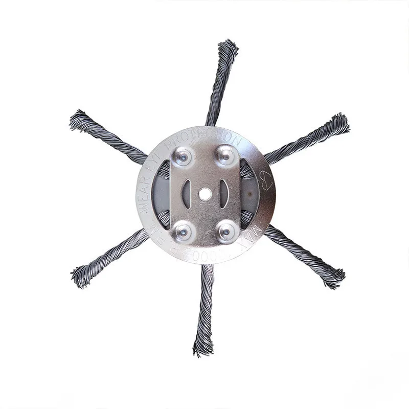 Grass Trimmer Trimming Tool Parts Steel Head Lawn Mower Wire Heavy Duty Weed Cutter Wheel Durable Universal Garden Yard Lawn