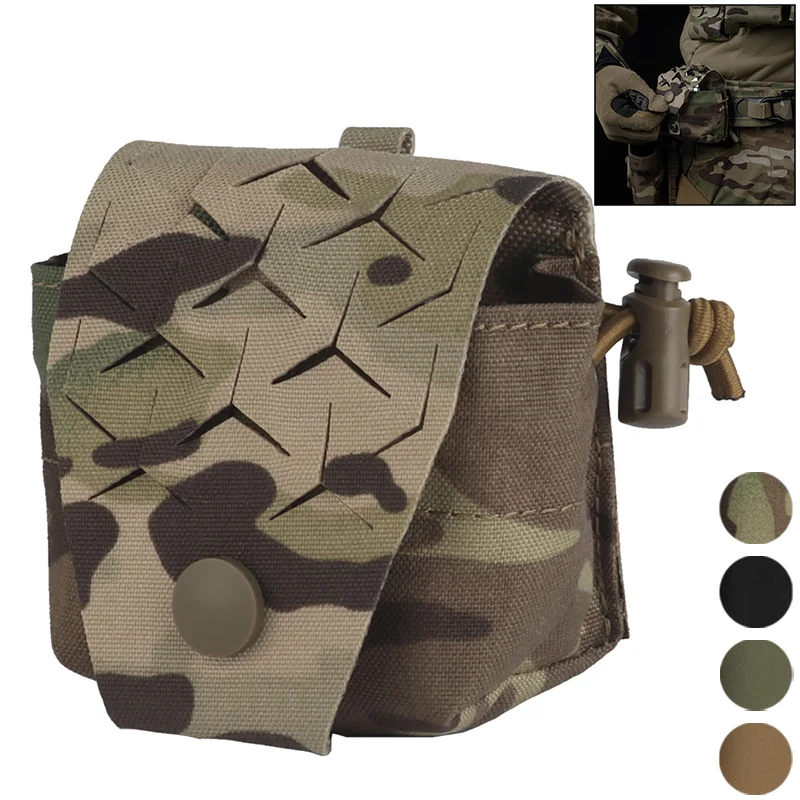 

Multi Purpose MOLLE Radio Battery Pouch Durable Nylon Organizer Grenade Bag for Outdoor Communication Gear