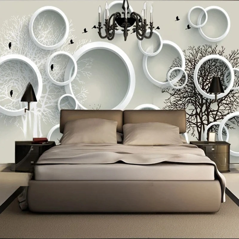 MU8168 Wall Cloth European Style Column Rome Arch Wall Painting TV Background Wall Home Decor Murals Waterproof Silk Wallpapers