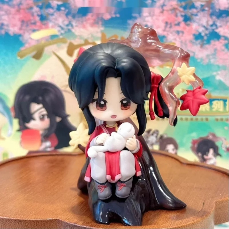 Tian Guan Ci Fu Dan Qing Feng Hua Series صندوق أعمى لطيف 12 سنتيمتر أنيمي شيه ليان وهوا تشنغ الشكل سطح المكتب تحصيل نموذج الهدايا