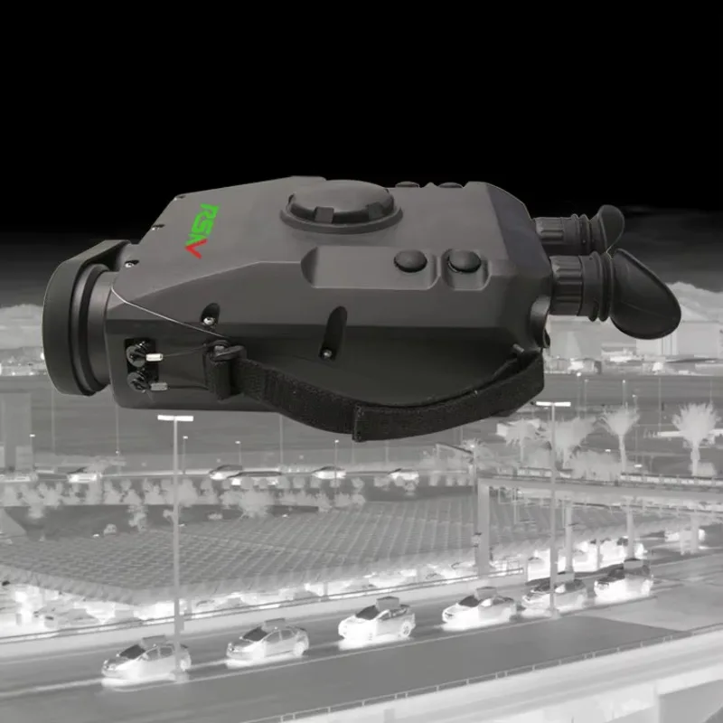 Long Distance Multifunctional Cooled MWIR Thermal Imaging Surveillance C640 Camera Binoculars