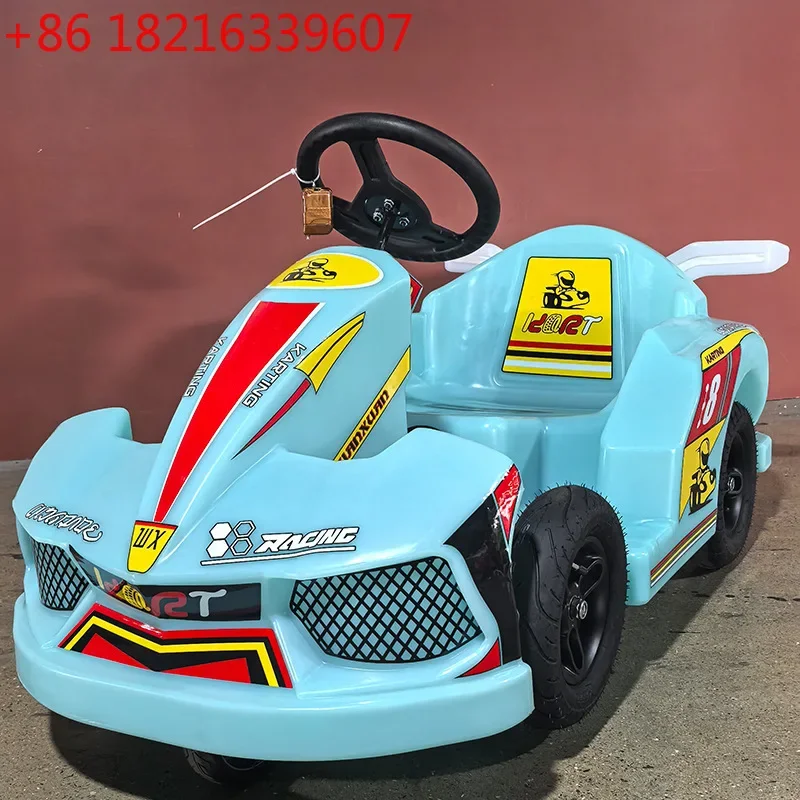 Square children's electric amusement night market stall bumper car park shopping mall amusement equipment