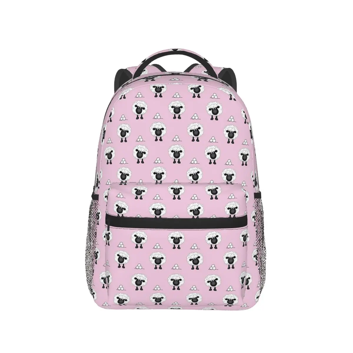 

Shelby Sheep With Balls Of Wool Backpack Hot Sale Daypack Large Capacity Boy Girl BookBag School Bag Shoulder Bags for Men Women