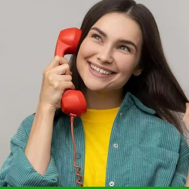 U55C Type C Plugs and Play Handset for Clear Calls Music Comfort Lightweight Portable