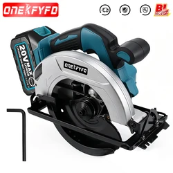 7inch 180mm Brushless Electric Circular Saw Handle Power Tools Dust Passage Multifunction Cutting Machine for Makita 18V Battery