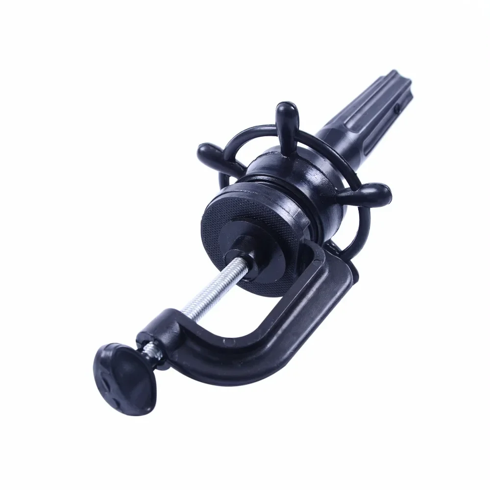 

Adjustable Plastic Training Head Table Stand Wig Head Stand Black Clamp for Mannequin Head Small Dummy Wig Holder