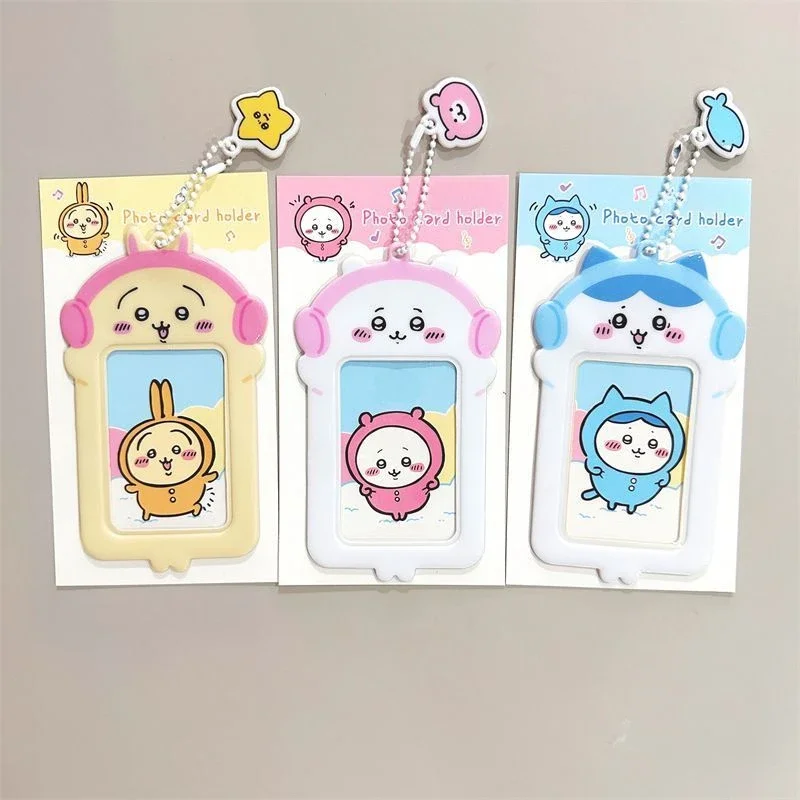 Ear Warmer Small Card Holder Campus Card Bus Card Protective Cover Meal Display Pendant