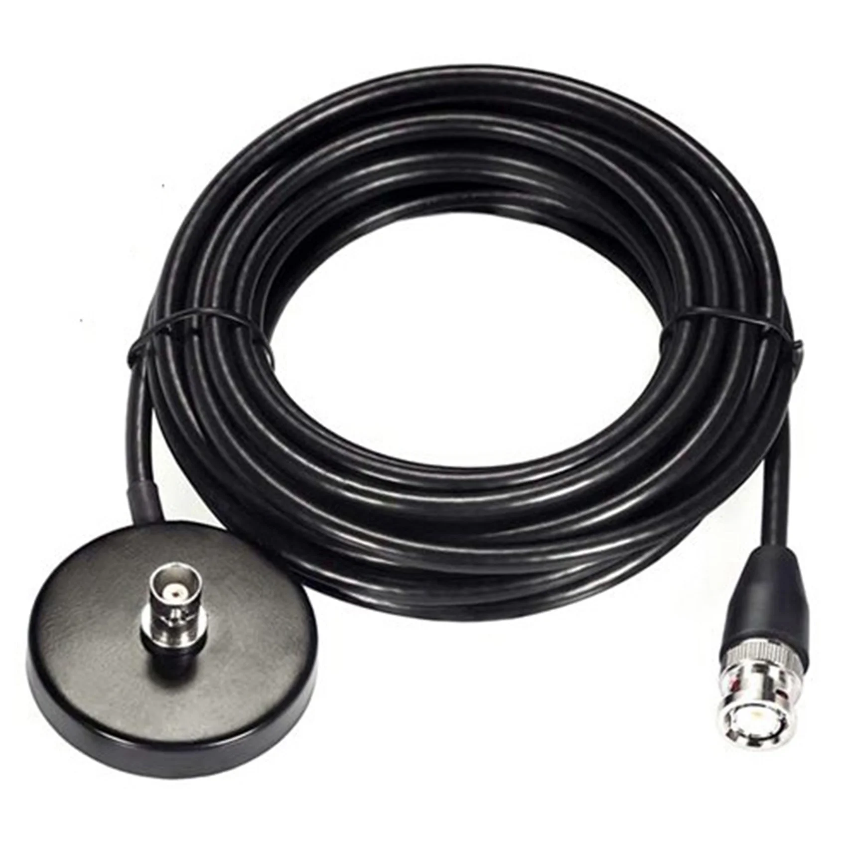 

Magnet Antenna Mount 5M Feeder Cable with BNC Connector for Car Mobile Transceiver Car Antenna