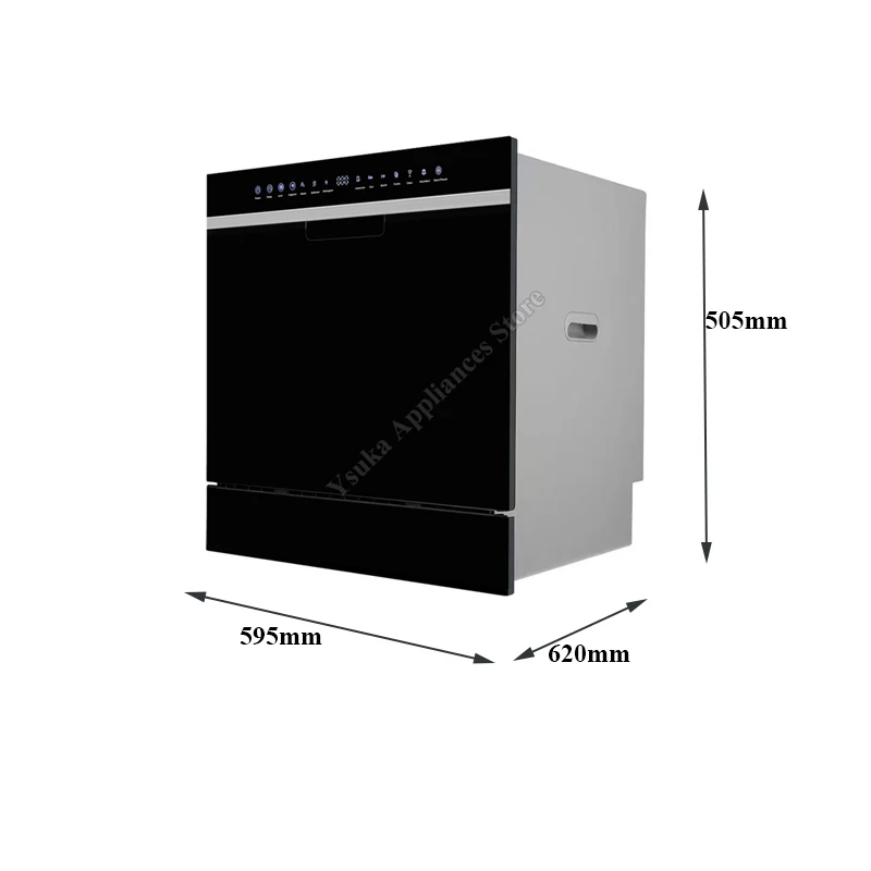 Dishwasher Embedded Large-capacity Intelligent Energy-saving Household Multifunctional Cleaning And Drying Integrated Machine