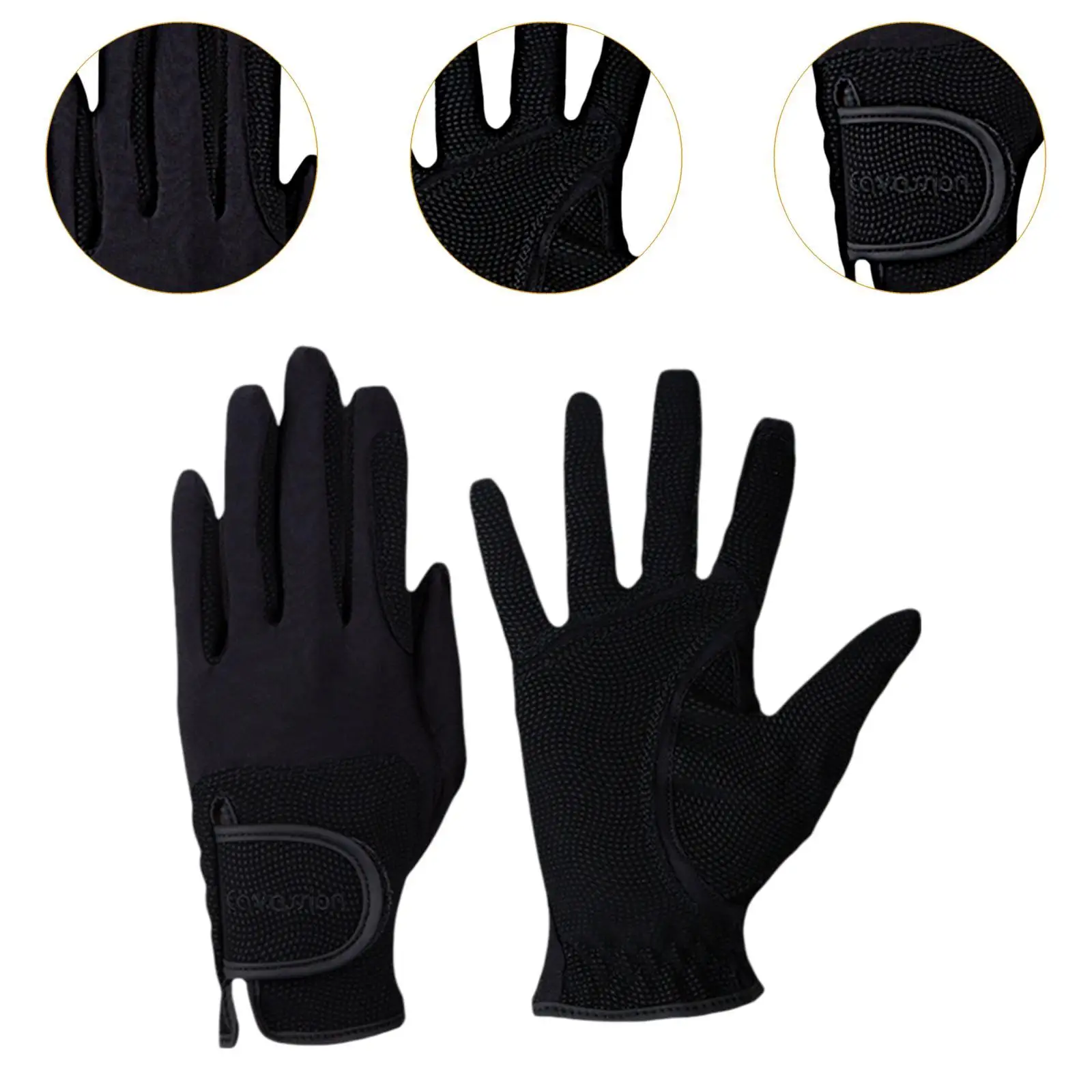 Guantes para montar a caballo Guantes deportivos para conducir actividades ecuestres ciclismo