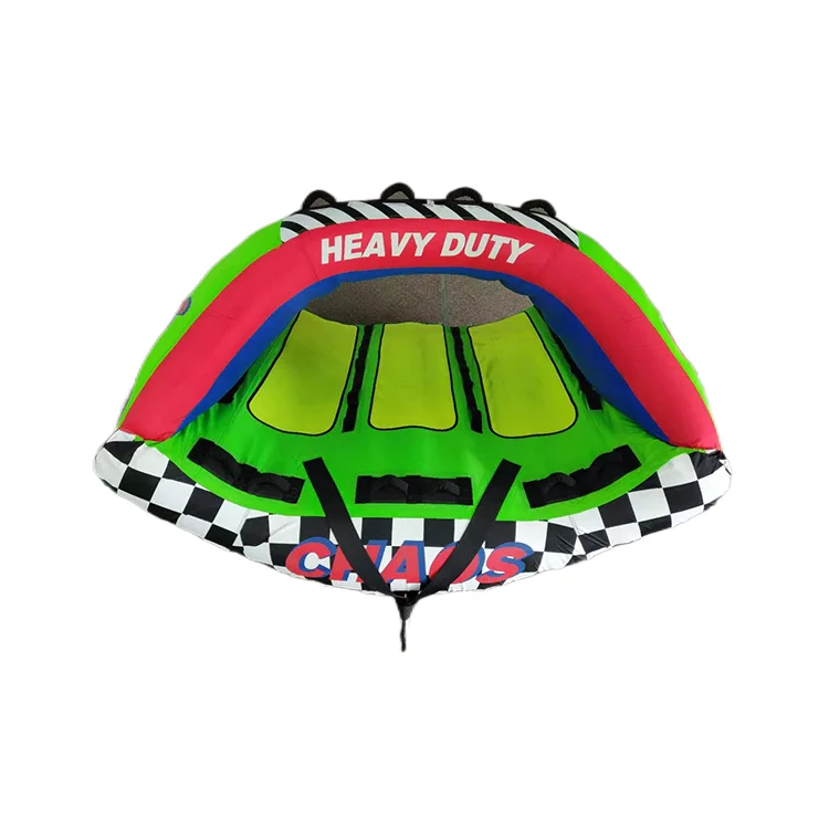 

Adventurers Inflatable Towable Pull Behind Boats Tubes water ski water toys paddle for lake river sea